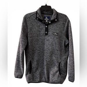 Simply Southern Women’s Gray Snap Pullover Size Large